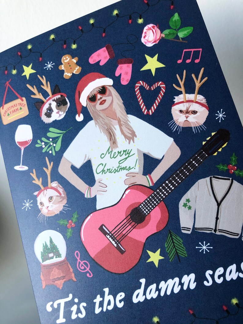 Taylor Swift Christmas Card 