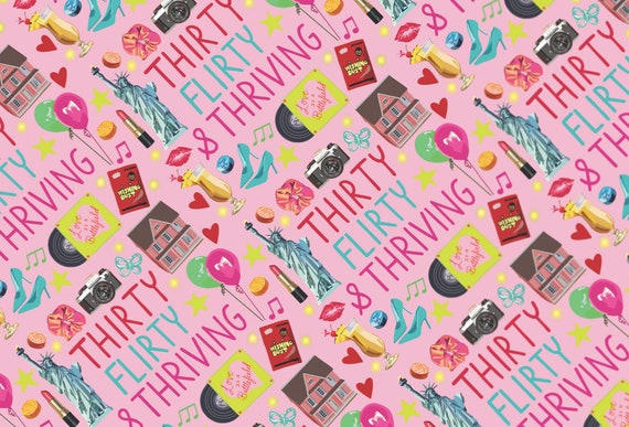 30th wrapping sale paper