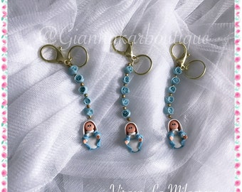 Virgin Keychain The Miracle. 1 pc. Remembrance of baptism, remembrance of first communion, remembrance of confirmation, souvenir