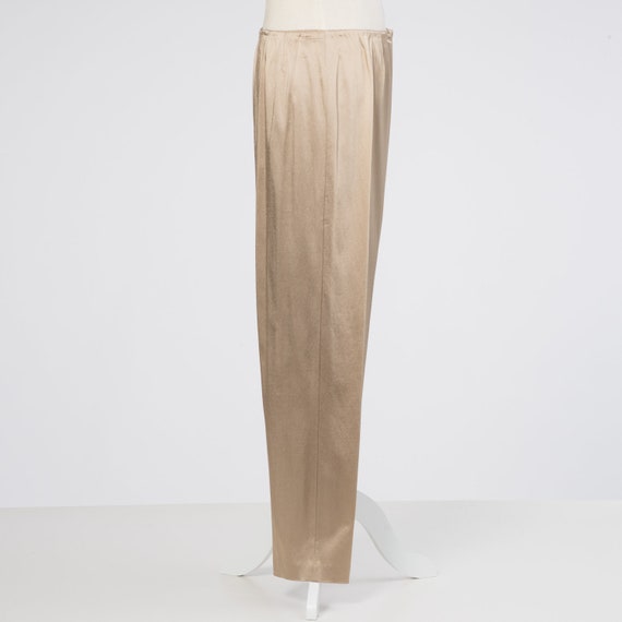 Petite Emanuel Ungaro Candle light Satin Pants