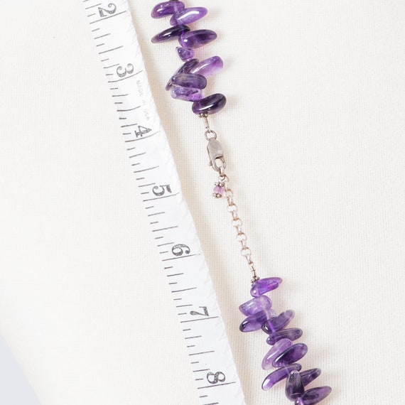 Necklace RIch Purple Natural Amethyst Briolettes … - image 4