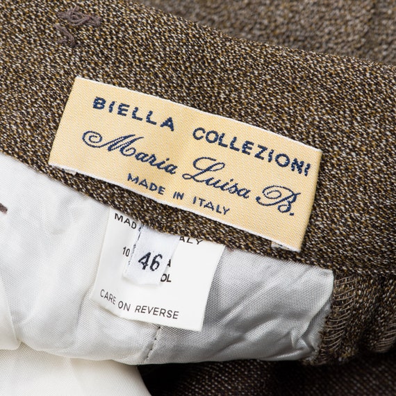 Maria Luisa B. Biella Collezioni Italian Wool Tro… - image 2