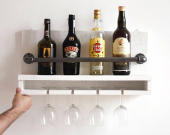 bottiglie di vino e Calici Bicchieri bagagli for la cucina Wine Cellar Scaffale per Vino Porta Bar sala da pranzo Porta Bottiglie da Vino Portabottiglie per Vino Legno parete cremagliera del vino bottiglie di vino e Calici Bicchieri bagagli for la cucina Wine Cellar Scaffale per Vino Porta Bar sala da pranzo Porta Bottiglie da Vino Portabottiglie per Vino Legno parete cremagliera del vino