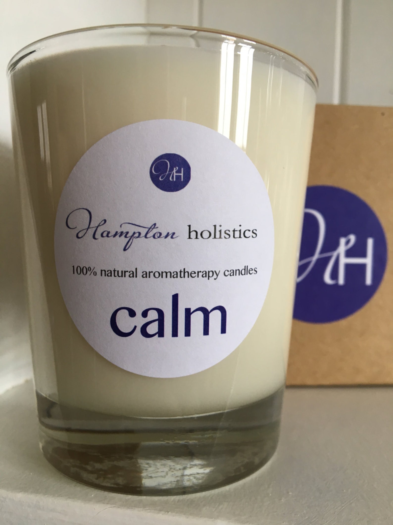 Aromatherapy candle 'Calm' Etsy