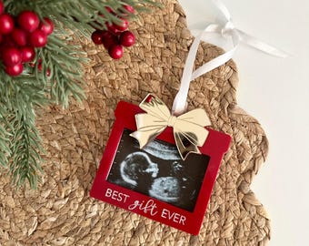 Ultrasound Frame Ornament