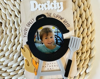 Father's Day Grill Magnet