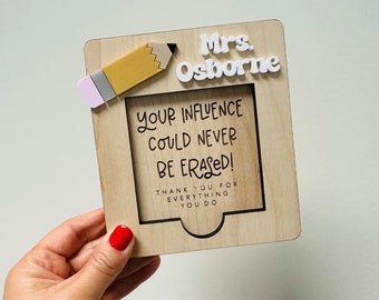 Teacher Post It Holder