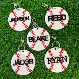 Baseball Tasche Namensschild