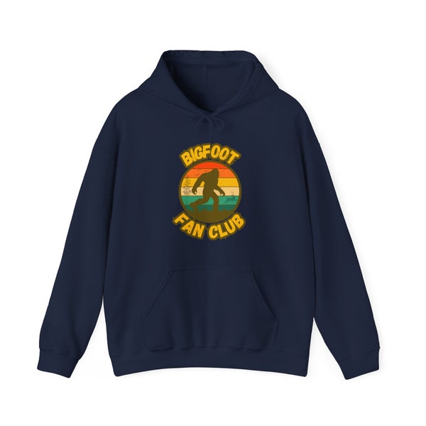 BigFoot Fan Club Hooded Sweatshirt - Cozy Cryptid Apparel