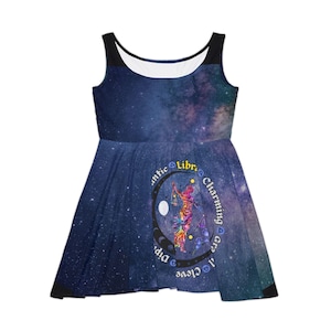 Zodiac Fashion Libra Astrological sign - Women&#39;s Skater Dress - Astrology Fashion for Women