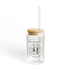Bicchiere con beccuccio per avventure all&#39;aria aperta - Regalo per gli amanti della natura, bottiglia d&#39;acqua ecologica da 16 once per campeggio, escursionismo, giornate in spiaggia, estate