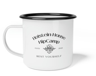 Holstein House HipCamp Enamel Camp Cup