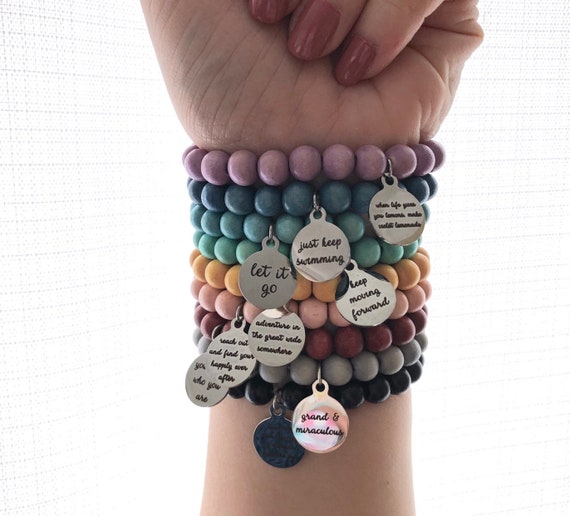 Disney quote best sale bracelets