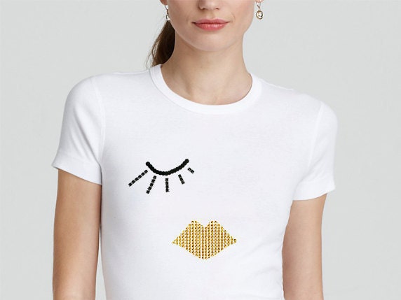 eyes and lips t shirt