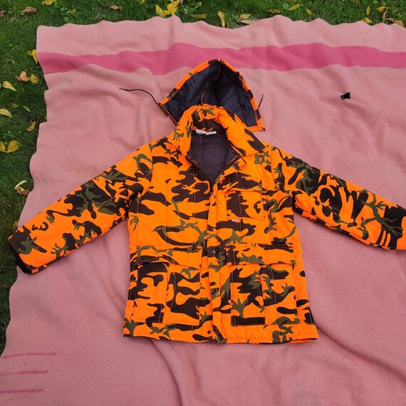 Mens orange hunting clearance jacket