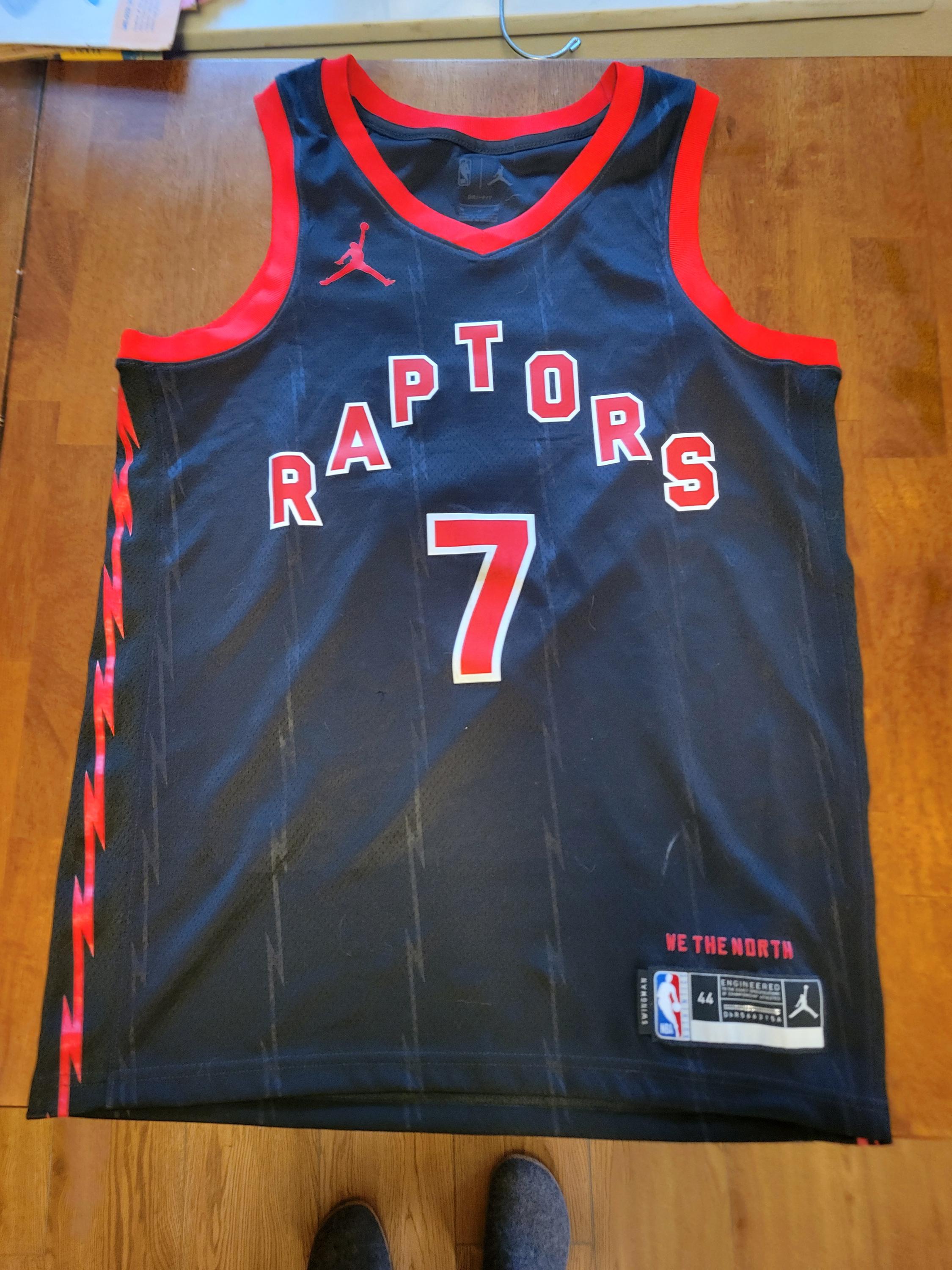 Nike Jordan Toronto Raptors Kyle Lowry Authentic Statement Jersey