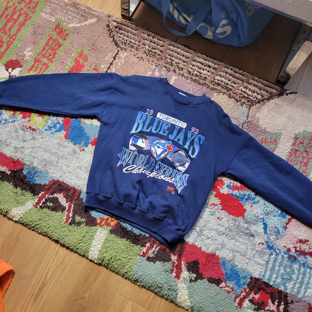 Vintage Chalkline Toronto Blue Jays Sweater World Series Etsy UK