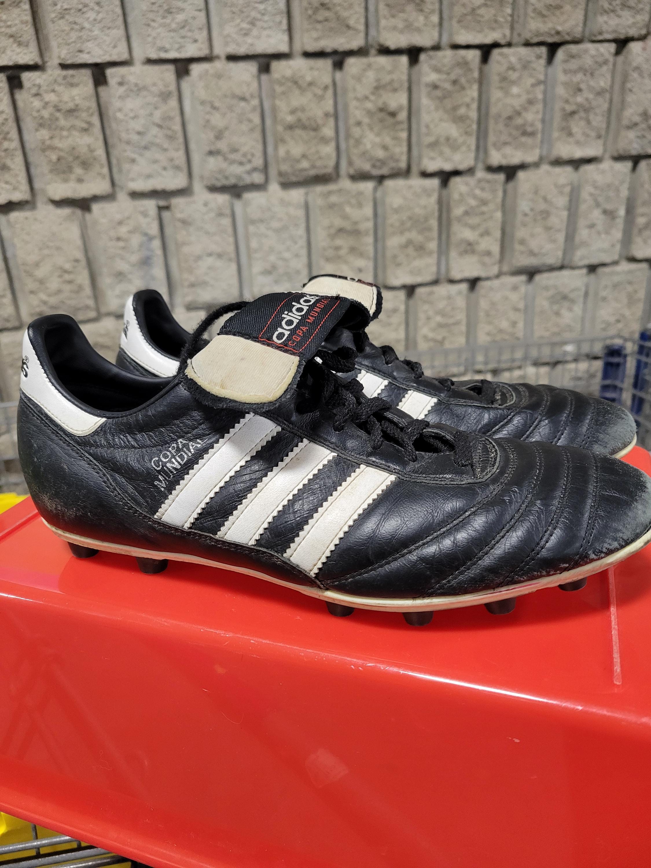 Adidas Copa Mundial Sz 8.5 Soccer Futbol Cleats Black White MADE