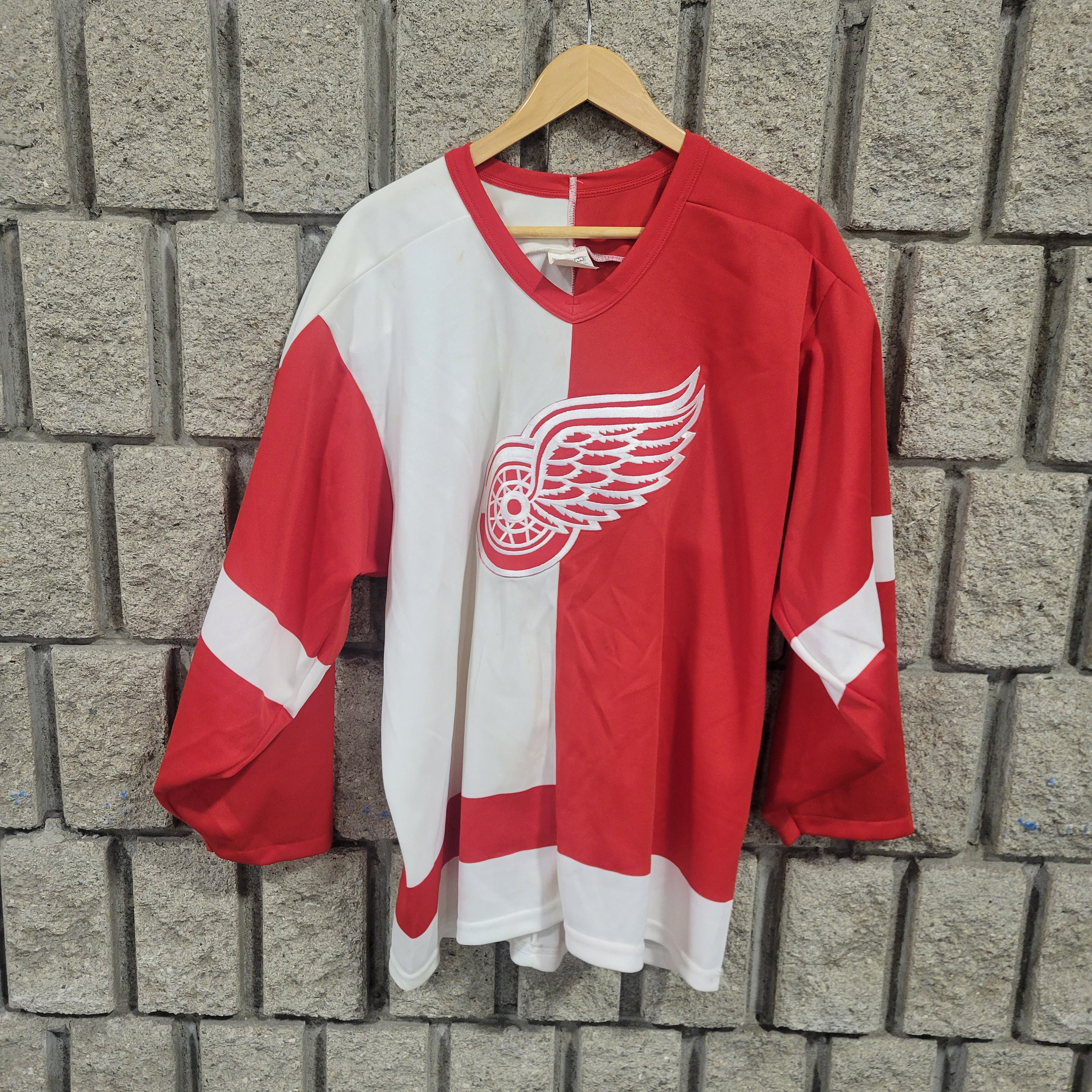 Vintage CCM Detroit Red Wings Jersey XL #thrift #vintagestyle #vintage, thrifting