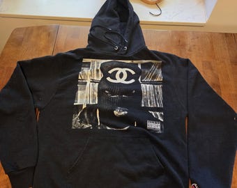 Westaide Gunn CHANEL SKI mask (‘H2’) HOODIE Griselda mens medium hoodie sweatshirt