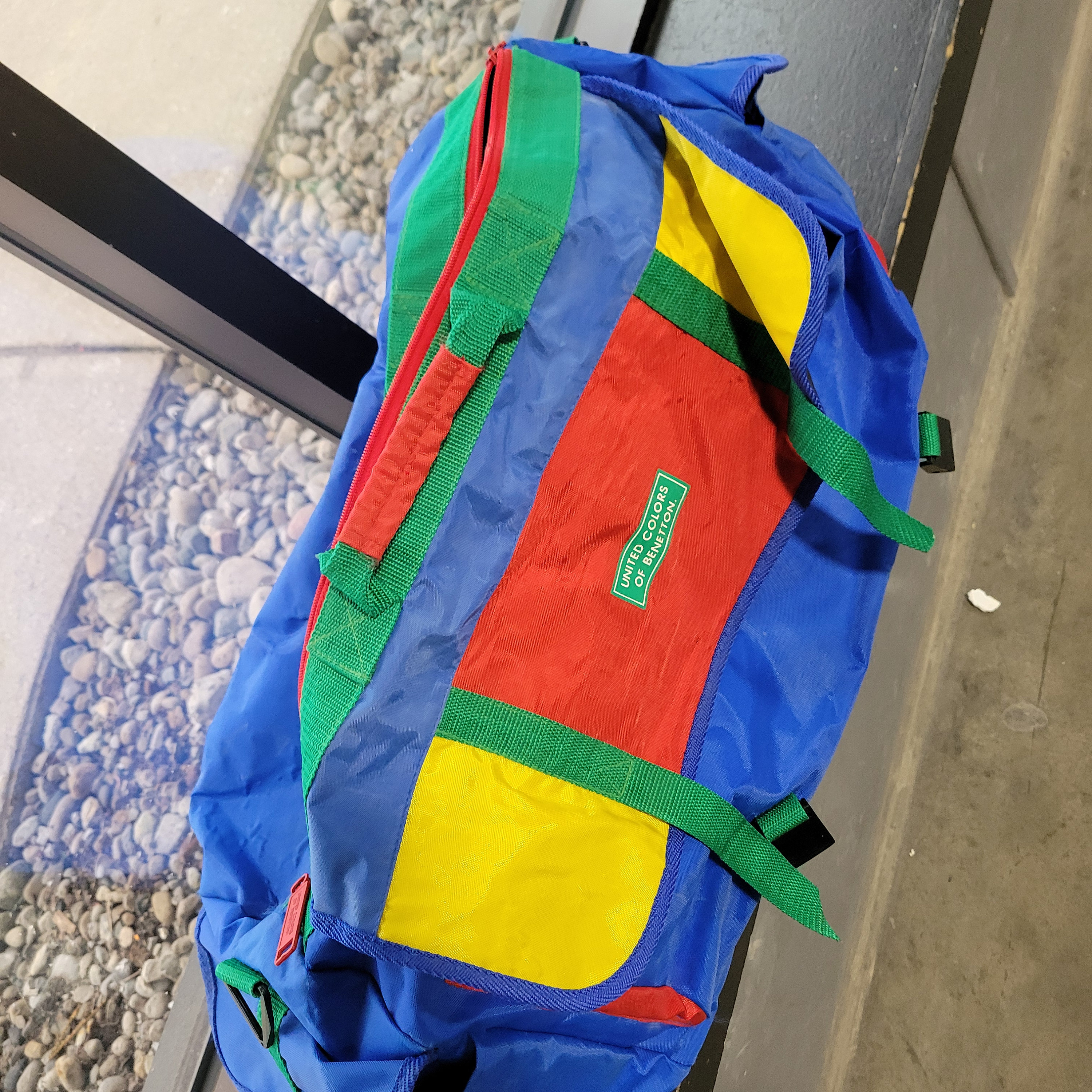 Benetton new duffle clearance bag