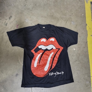 希少Rolling Stones ローリングストーンズ1989年日本公演T 1989年製 ローリングストーンズ Rolling Stones ヴィンテージ
