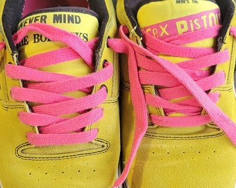 Vans X Sex Pistols Rowley 99 Yellow Band Shoes Size Men’s 10