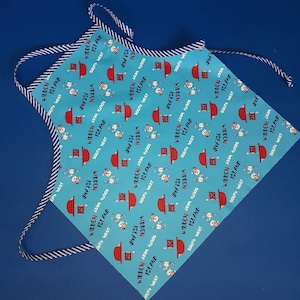 Children&#39;s apron, cooking apron, craft apron, crafts and work for boys and girls, garden apron, school apron, school lessons