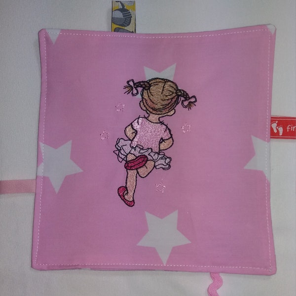 Knister cloth cuddles baby towel motoric towel Little ballerina