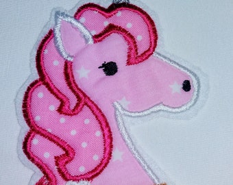 Aplicación Unicornio, Unicorn School Bag, Unicornio, Aplicación Unicornio Planchado Imagen Unicornio Bordado Imagen Unicornio