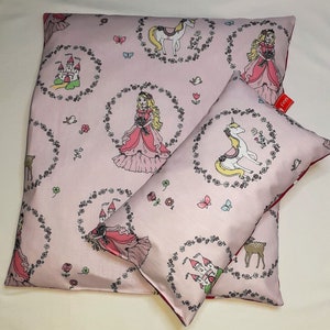 Doll&#39;s Pram Cushion Set Doll&#39;s Bed Cushion for Girls 2-piece