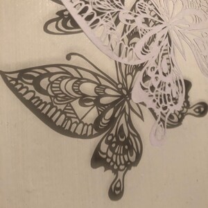 Butterflies Papercutting Template Digital Download Etsy Butterflies Papercutting Template Digital Download Etsy