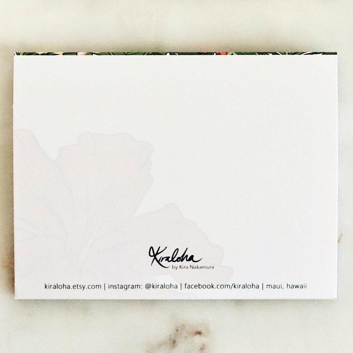 Ho'omaika'i! (congratulations!) | Single Note Card | Blank Inside - Etsy