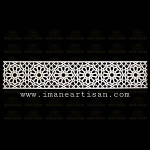 P-001/ Moroccan Geometric Wooden Panel /  Carved Wood Panel / Craft /Home Decor/ Wood Pattern /Laser Cut Wood / zowaqa / Moroccan arabesque