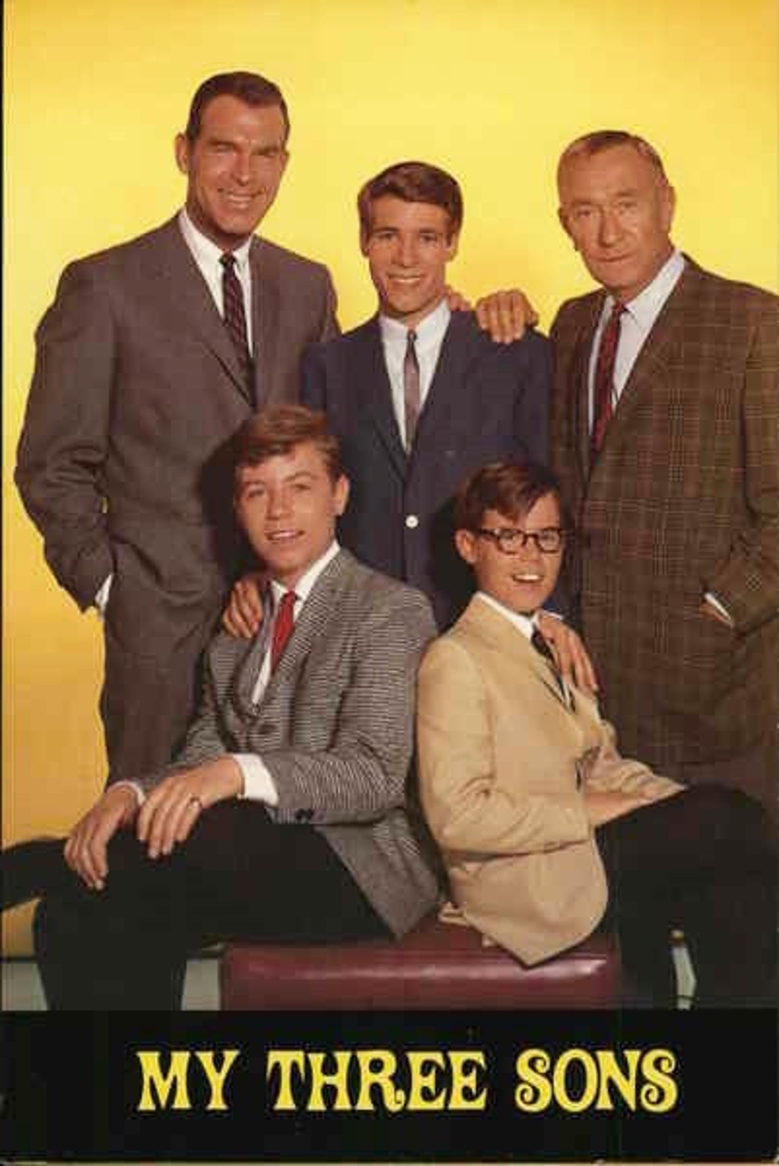 MY THREE SONS Television Show 19601972 Fred MacMurray Color Etsy
