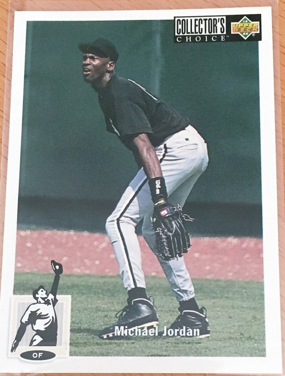RARE Michael Jordan 1993-94 Baseball Card Upper Deck Italian | Etsy