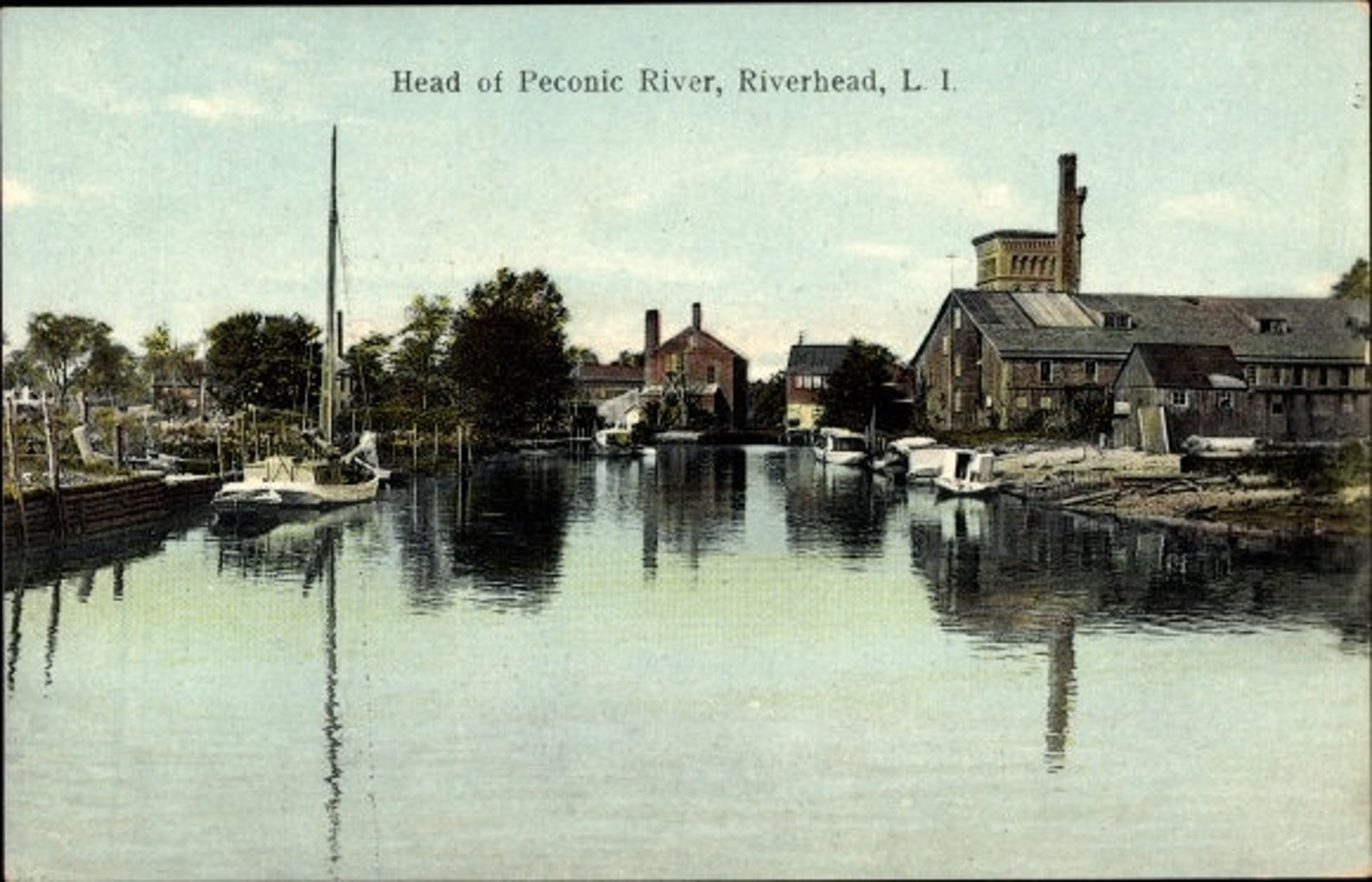 C.1910s RIVERHEAD Long Island New York Head of the Peconic  Etsy
