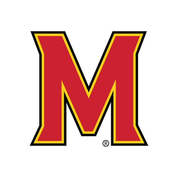 university-of-maryland-logo-vector-svg-image-print-instant-etsy