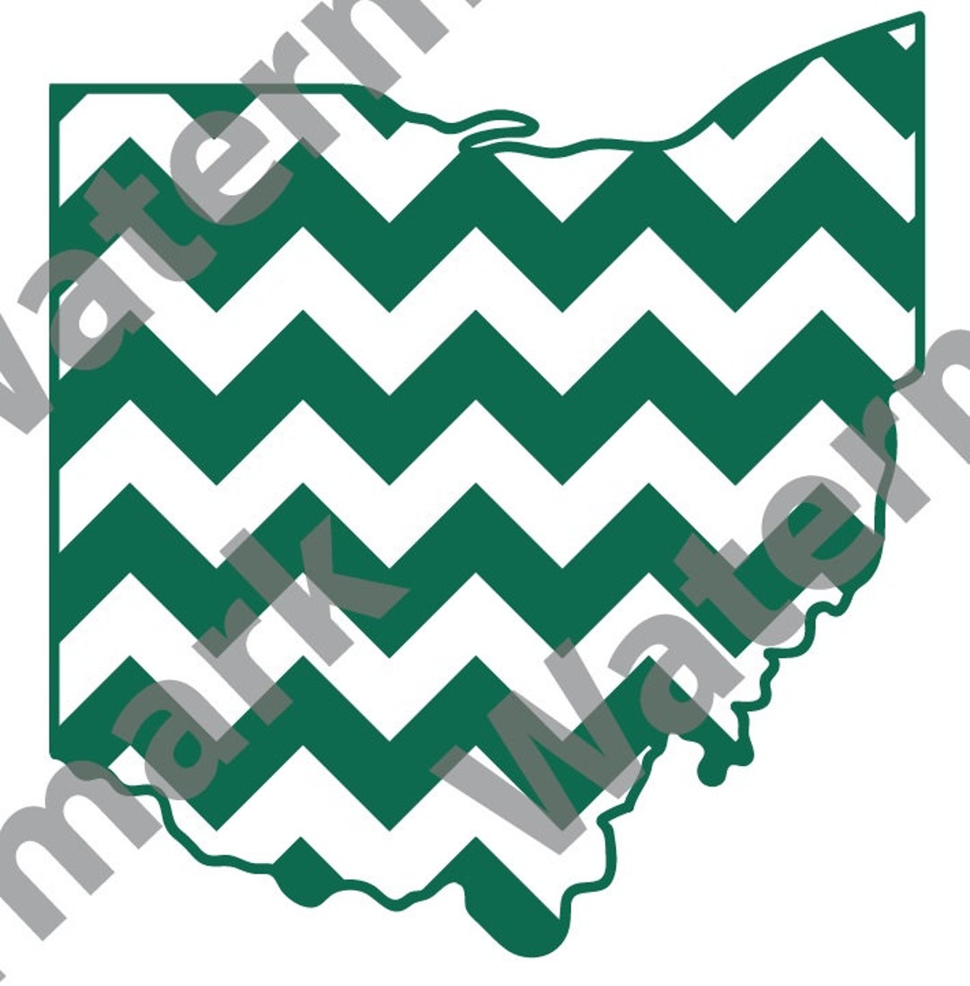 Chevron Ohio SVG Image Instant Download - Etsy