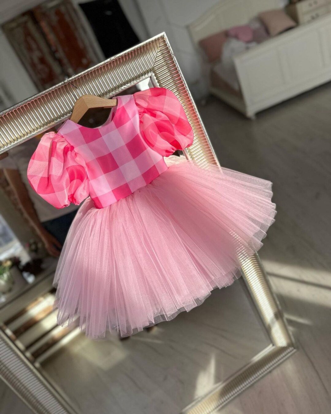 Barbie Inspired Pink Fluffy Dress for 34 Years Old Etsy