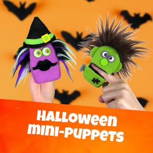 Halloween Chippers - Novelty Puppets!