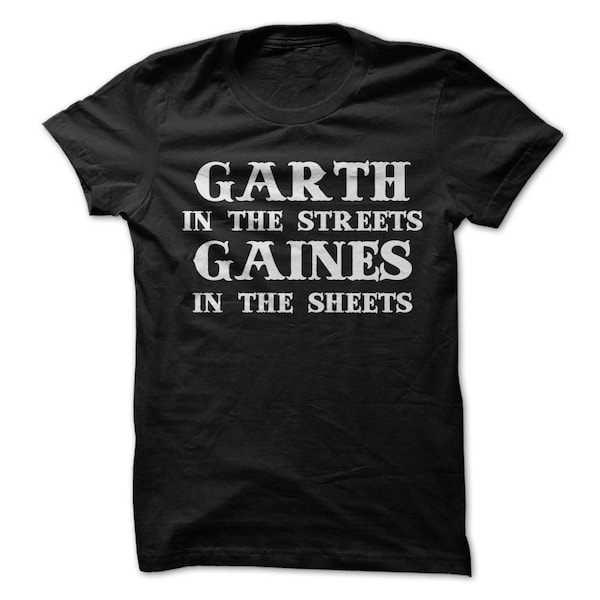 Garth Brooks Black and White Shirt Etsy