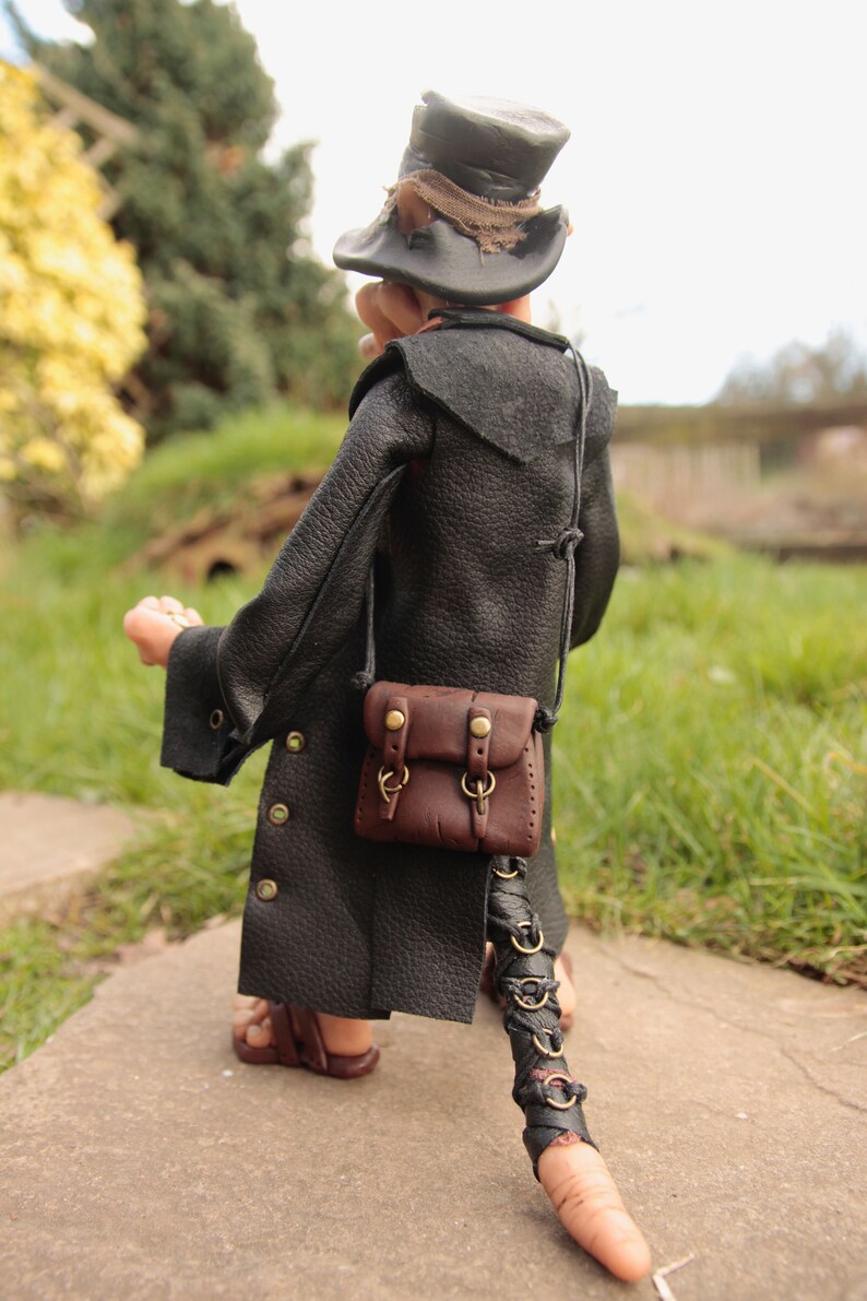 OOAK steampunk Fullup the Pie seller victorian collectible handmade character- fantasy