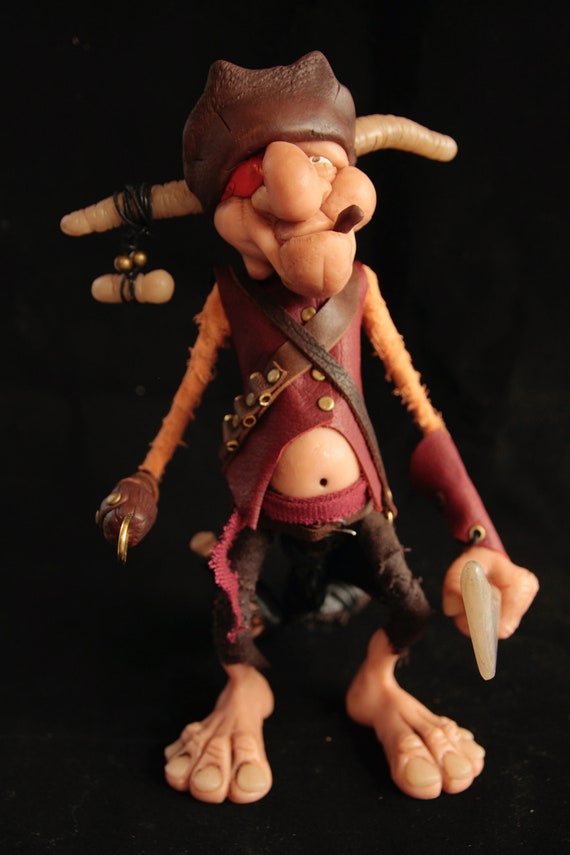 Pirate Troll Fantasy Faerie Magical Figure Gift Etsy Ireland