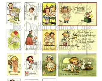 Campbell's Soup Kids I by Grace Drayton Digital Collage Sheet - TT - 077 - Instant  Download