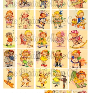 Campbell&#39;s Soup Kids Digital Collage Sheet - TT - 076 - Instant  Download