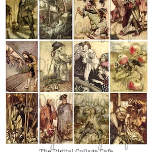 Gulliver's Travels by Arthur Rackham - TT - 048 - Instant  Download