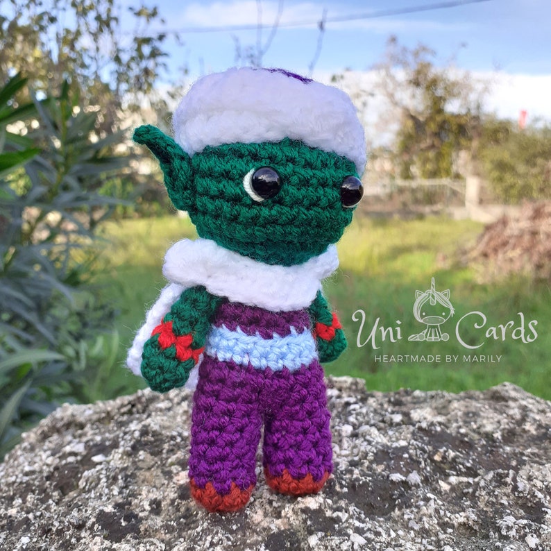 Piccolo Amigurumi Doll Handmade Crochet Piccolo Doll Dragon Etsy