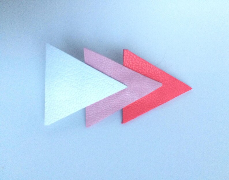 Arrows Hair Clip leather baby hair clip baby hair clip toddler hair clip baby accessory simple baby clip trendy baby clip image 1