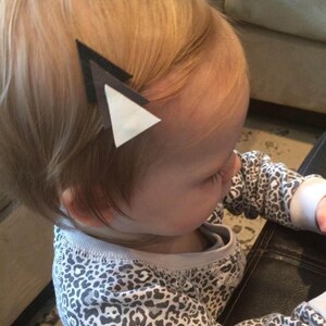 Arrows Hair Clip leather baby hair clip baby hair clip toddler hair clip baby accessory simple baby clip trendy baby clip image 3